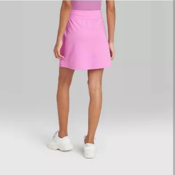WOMEN'S knit tennis mini a-Line skirt - Picture 2 of 5